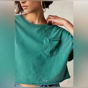 We The Free "Fade Into You" Forest Green Short-Sleeve T-Shirt